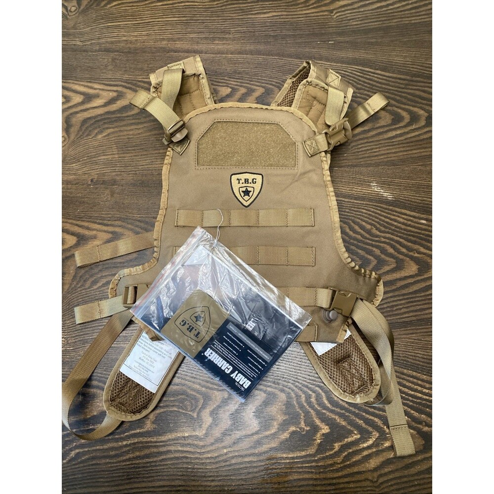 TBG Tactical Baby Gear Baby Coyote Brown Khaki NWT